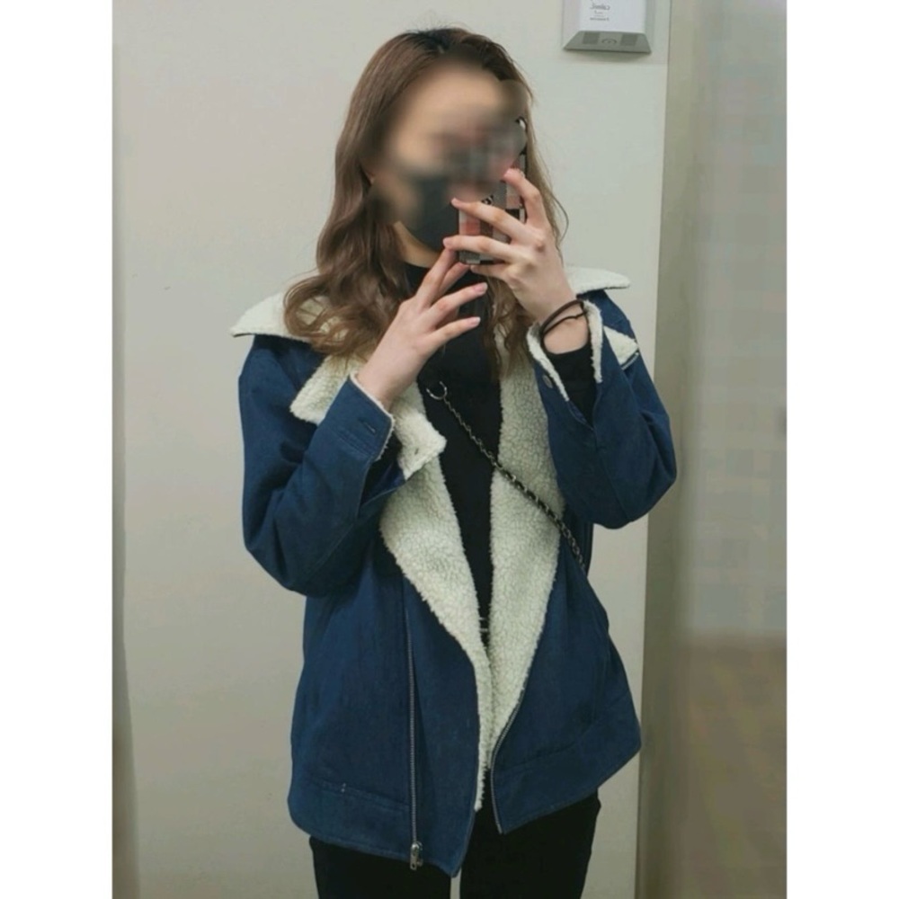 Japan Gal Denim Boa Rider’s Jacket - Picture 6 of 7